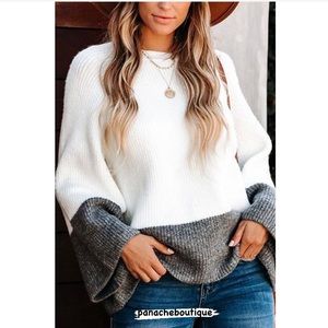 NWT! BeAuTiFuL Knit Long Bell Sleeve SweaterπΈ